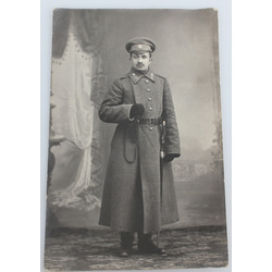 Salonfoto- Strēlnieku pulka virsnieks. 1. Pasaules kara laiks