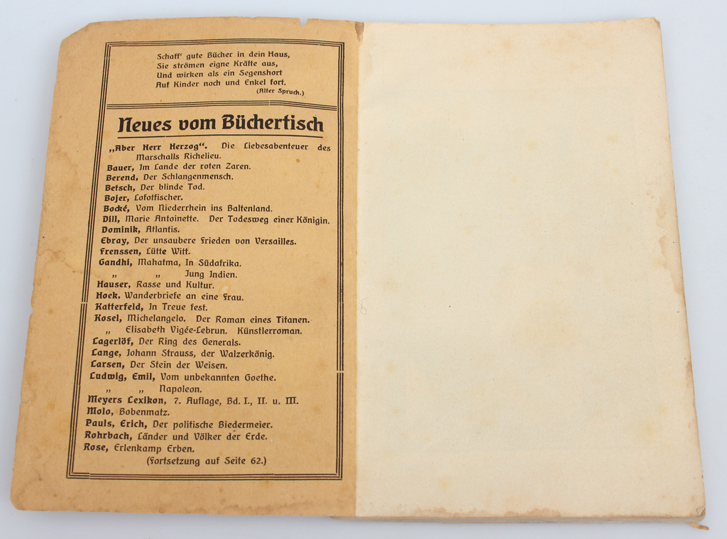 Baltischer kalender 1926