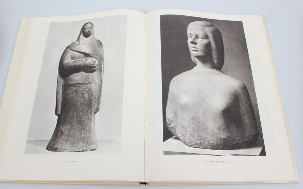 4 Art Books - Old Latvian Sculpture Masters, Architecture & Design, Indulis Zarins, Born in fire