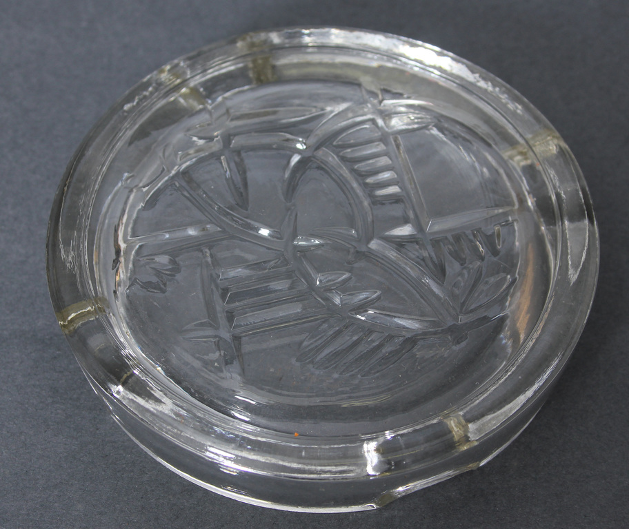 Glass ashtray