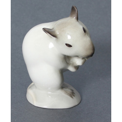 Porcelain figurine of a Rat