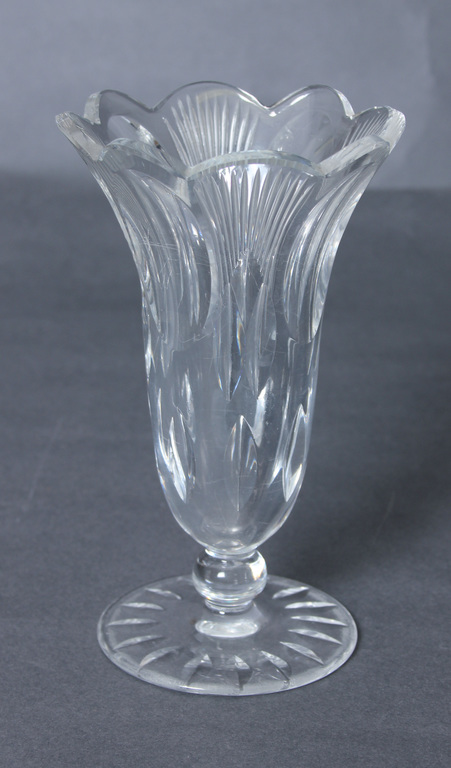 Хрустальная стеклянная ваза