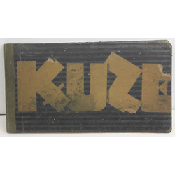 Album with product labels of Kuzes factory