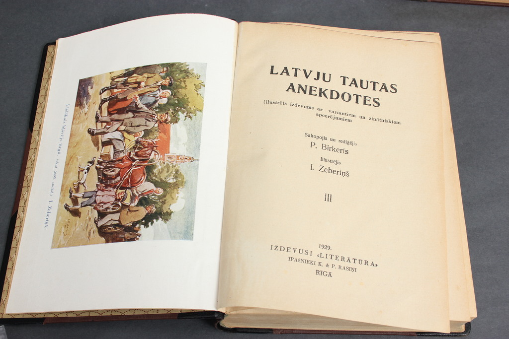 Анекдоты латышского народа (тома 1-3)
