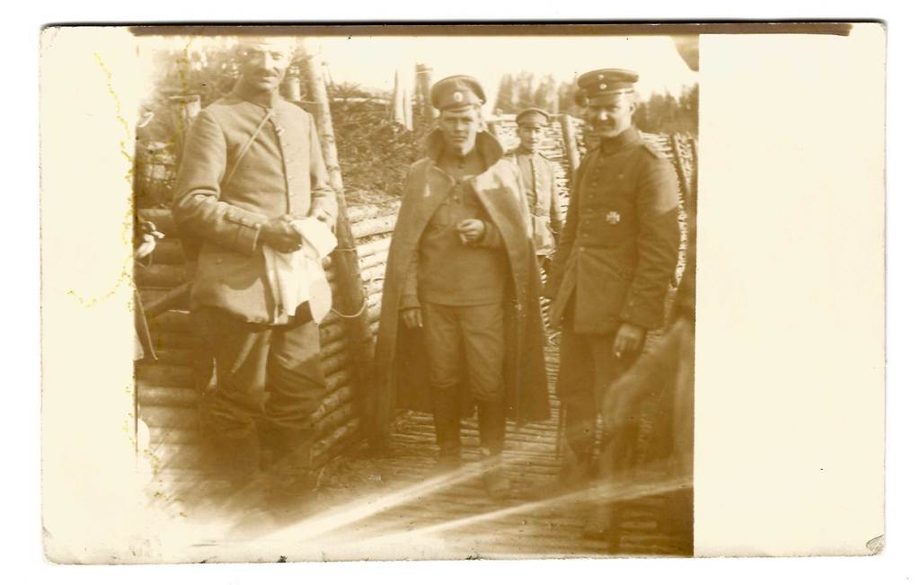 Vācu karavīri 1 Pasaules kara Rīgas frontē