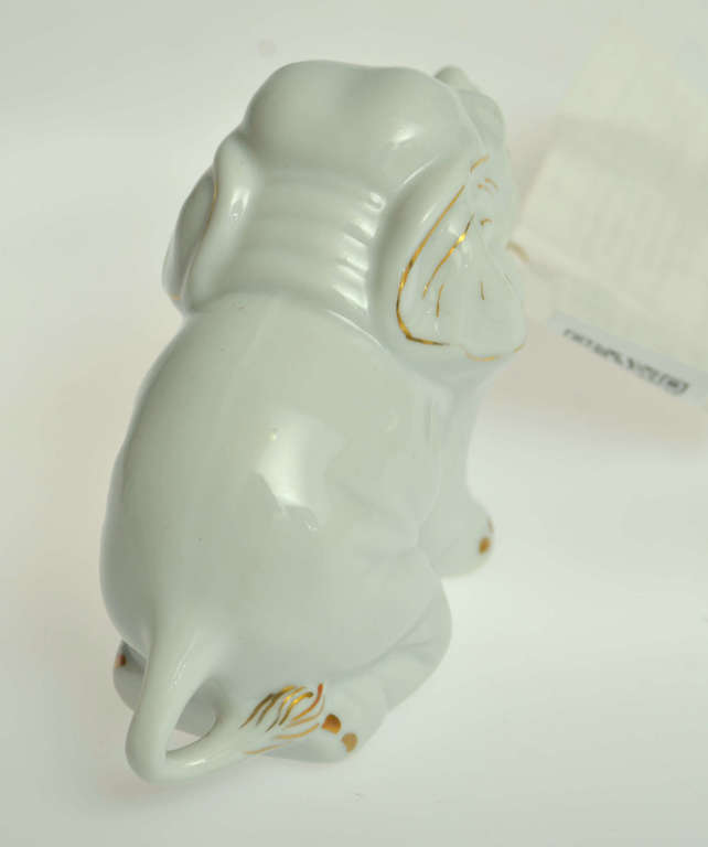 Porcelain figure elephant
