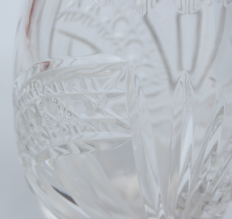 Хрустальная стеклянная ваза