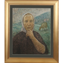 Портрет колхозницы (в комплекте с каталогом аукциона)