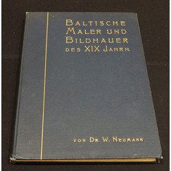 Dr.W.Neumann, Baltic painters and sculptors in the 19th century