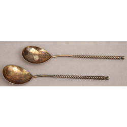 Silver spoons 2 pcs.