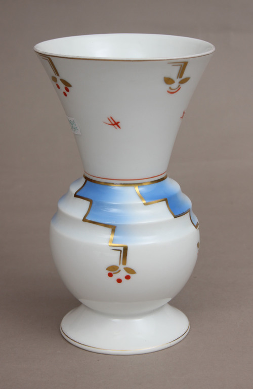 Porcelain vase in art deco style