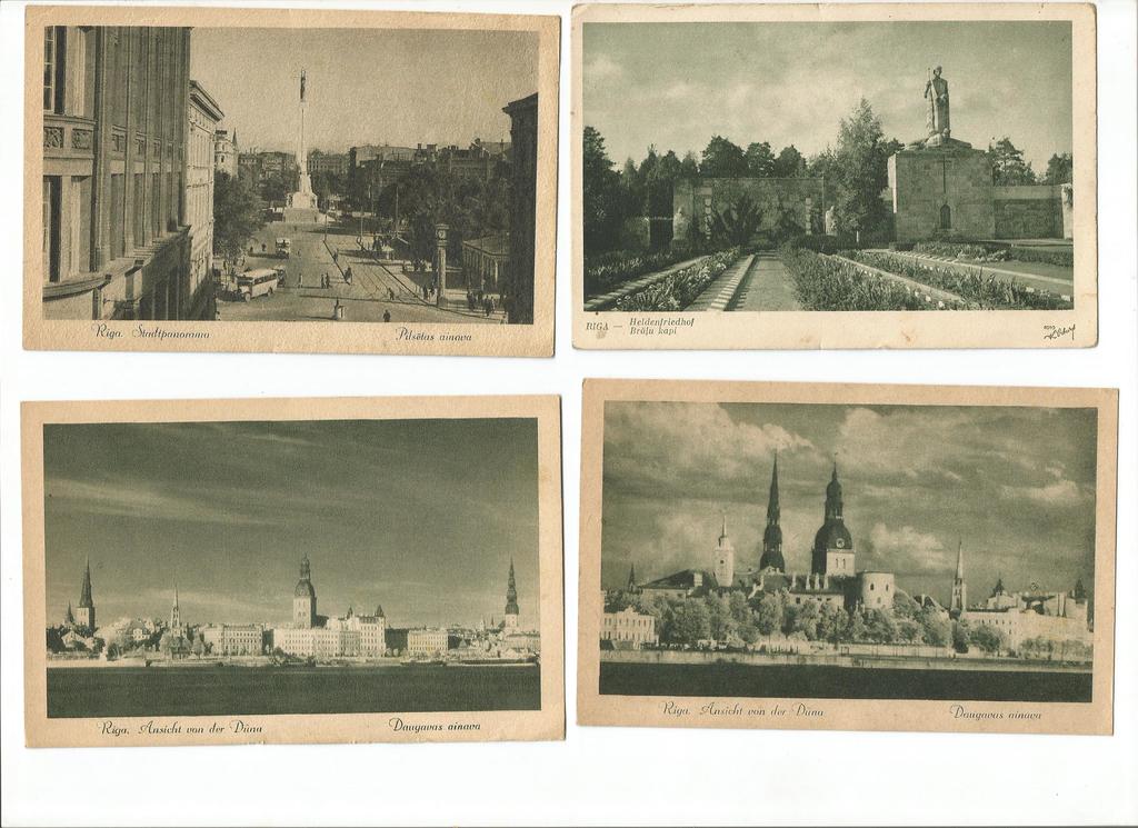 Postcards (17 pcs) 