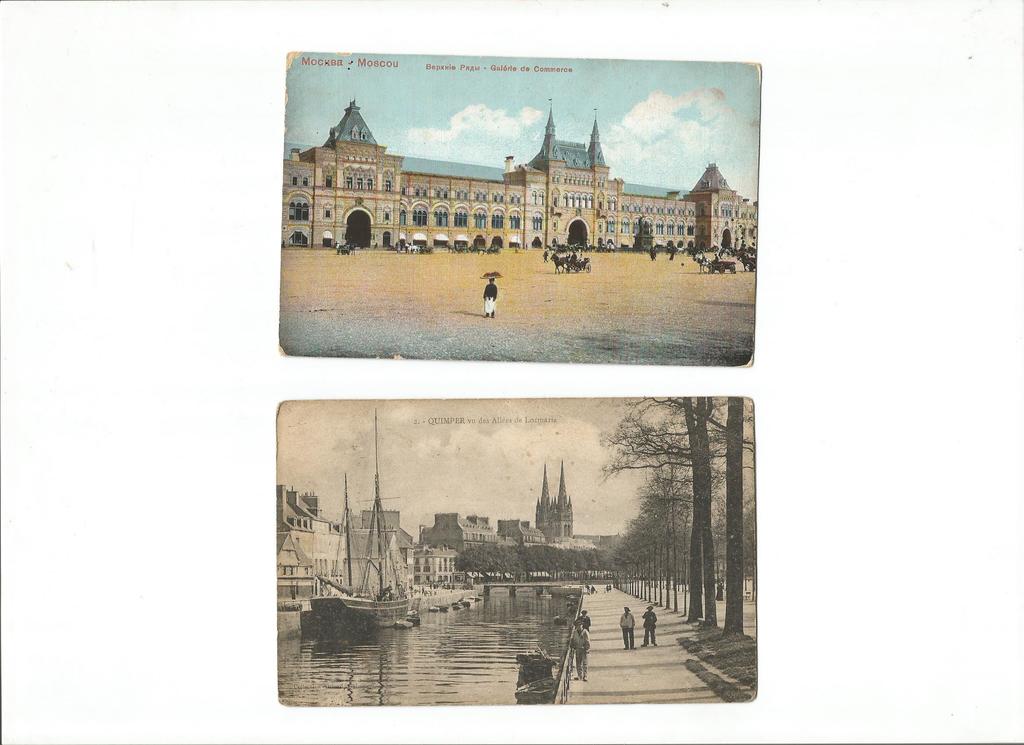 Two postcards 