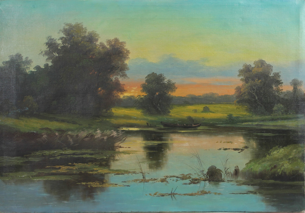 Landscape by the lake