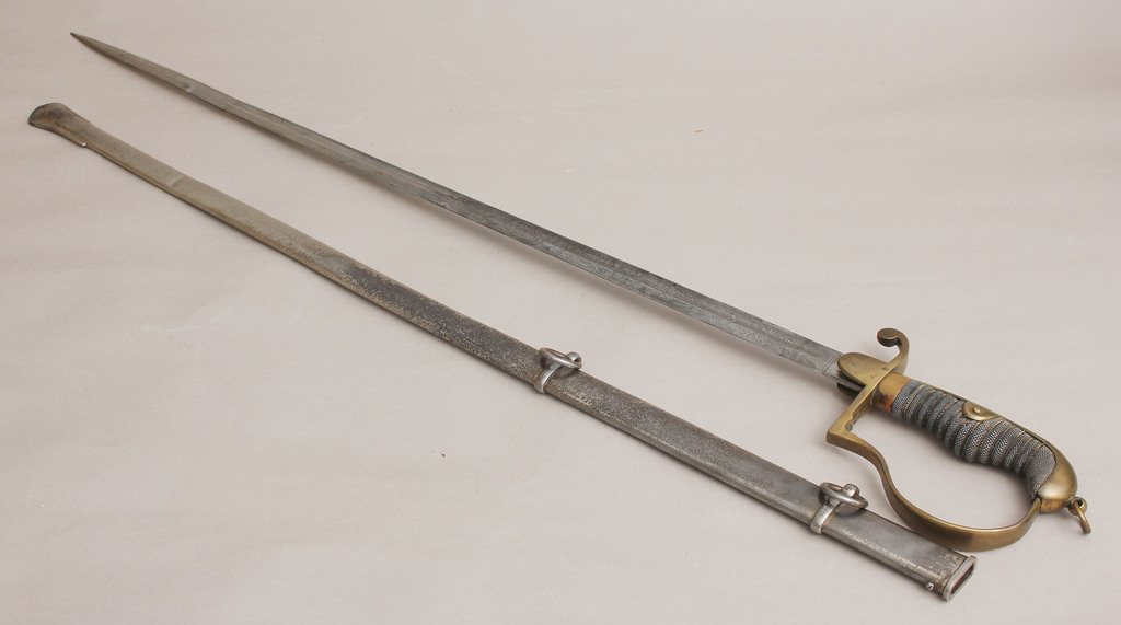Артиллерийский меч немецкой армии (из битвы при Илуксте)