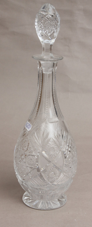 Crystal decanter for wine
