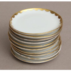 Porcelain plates 10 pcs.