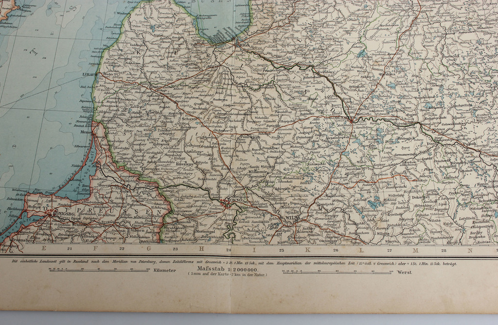 Livonijas karte