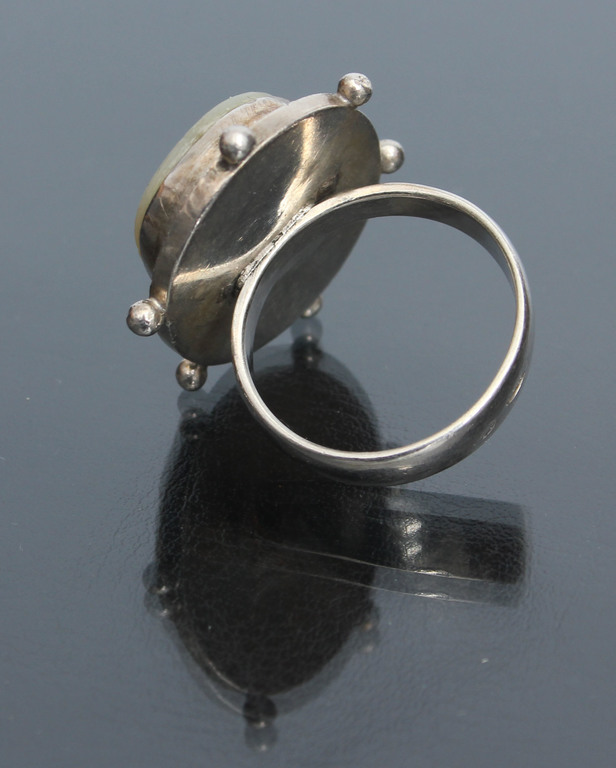 Комплект украшений - колье, серьги и кольцо