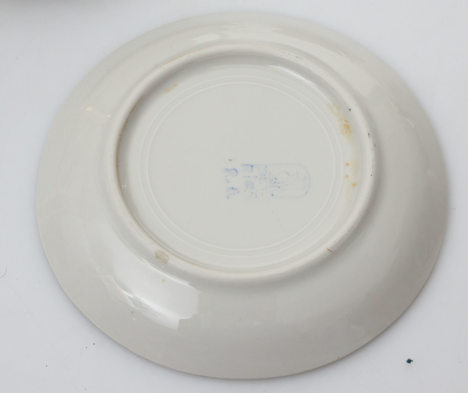 Porcelain cup with saucer 6+6 pcs