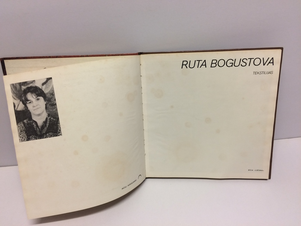 Ruta Bogustova Textiles (Reproduction album)