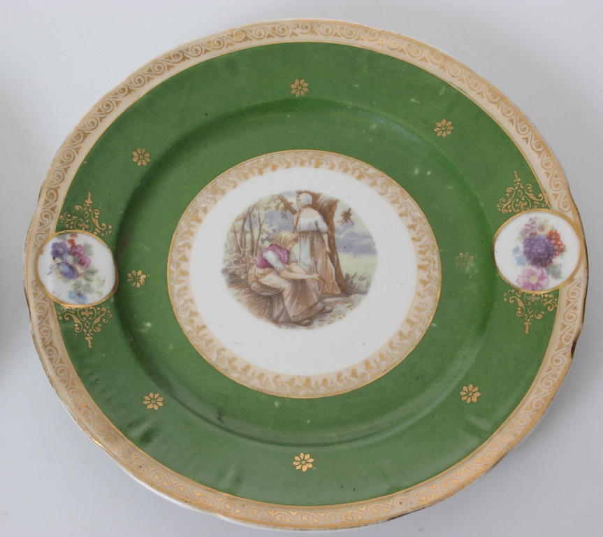 Decorative porcelain plates 2 pcs. 
