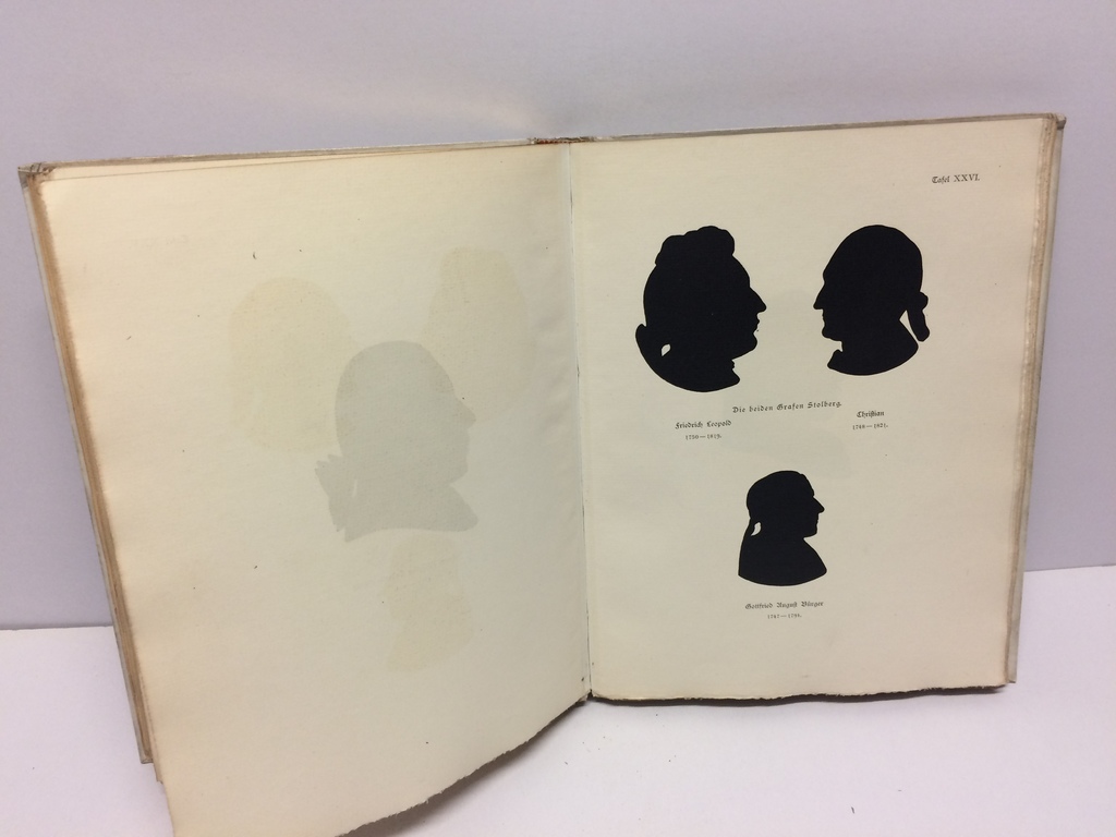 Die  Ayrerische Silhouettensammlug. Eine Festgabe Zu Goethes  Hundertundfunfzigstem Geburtstag 