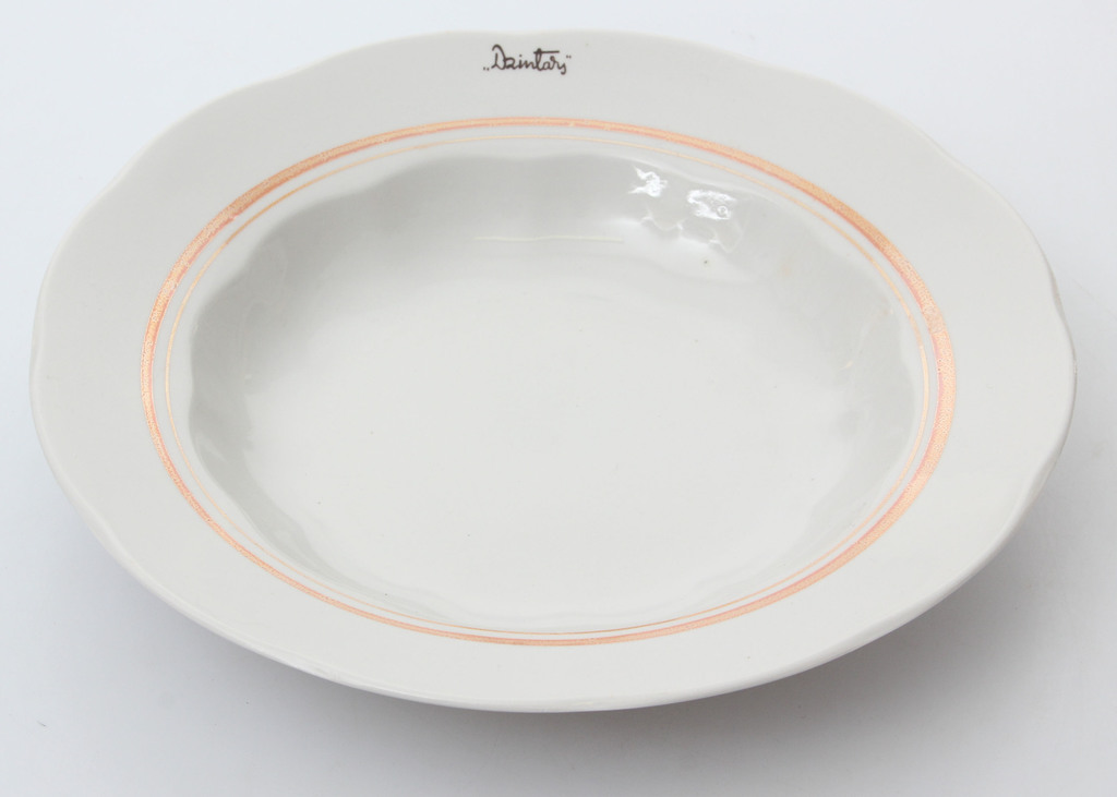 Porcelāna zupas šķīvis 