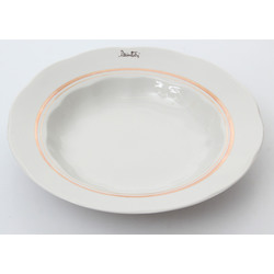 Porcelain soup plate 