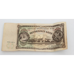 20 lats banknote 1936