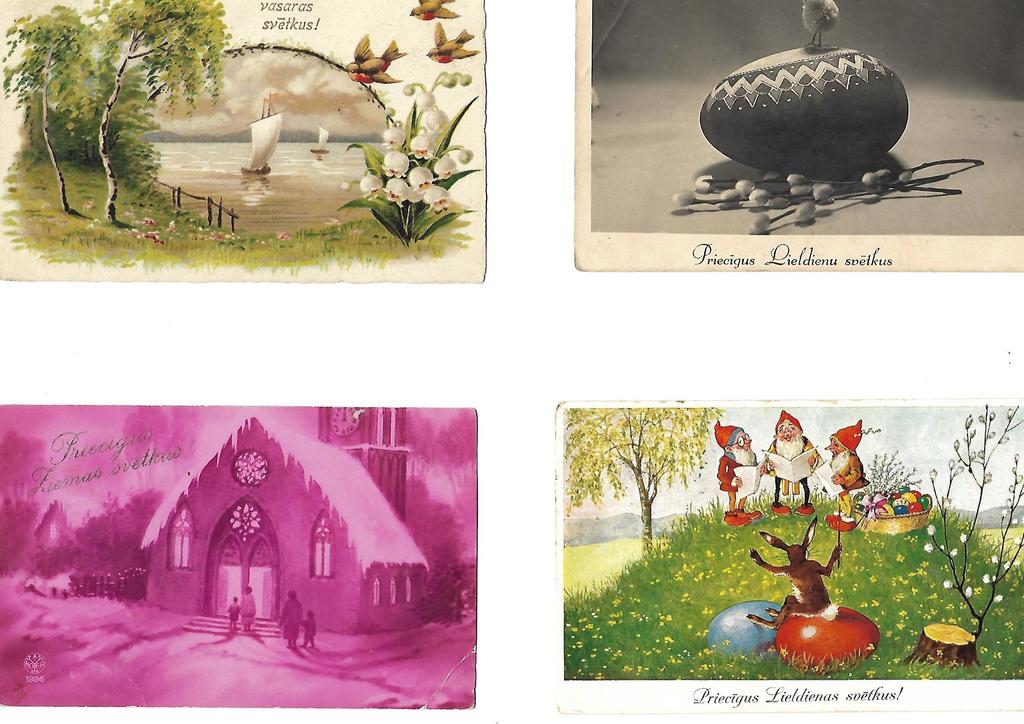Different postcards (15 pcs.)
