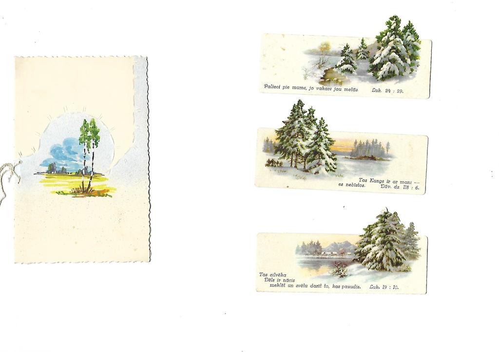 Different postcards (9 pcs.)