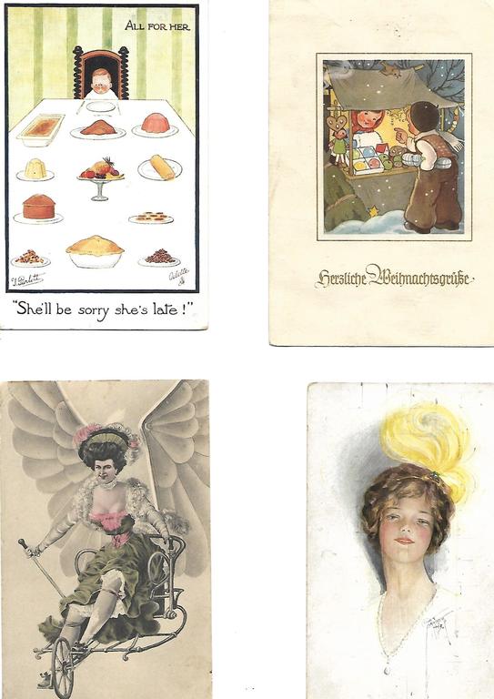Various postcards (unfilled) (11 pcs.)