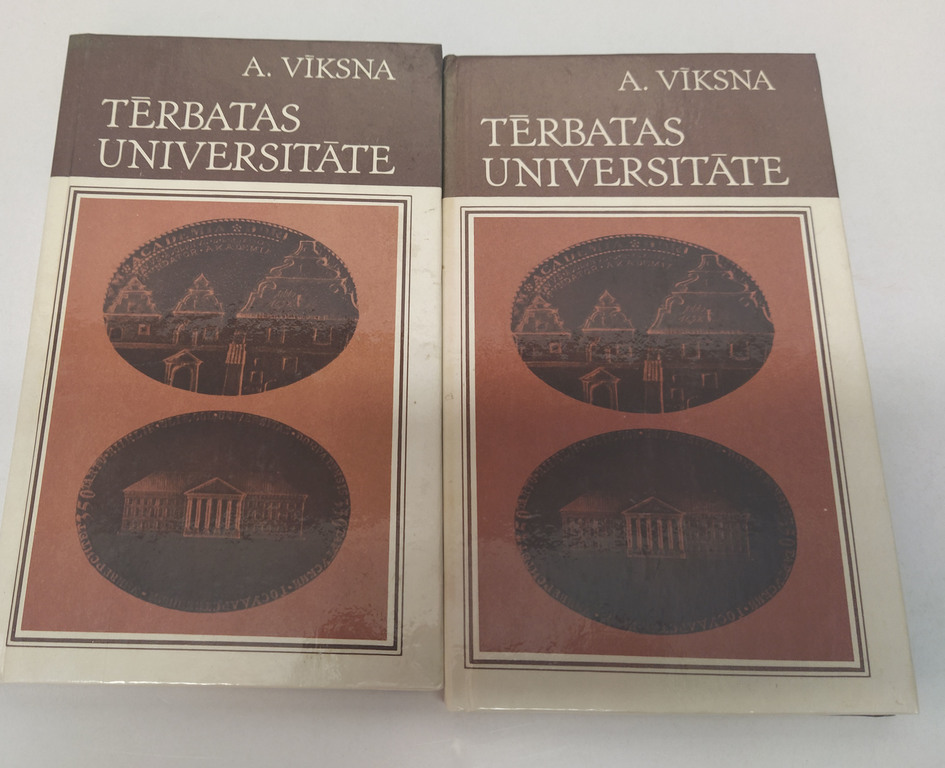 2 grāmatas - Tērbatas Universitāte