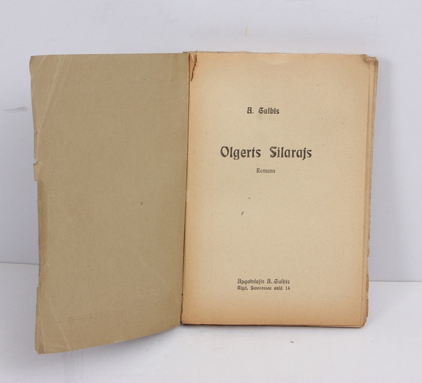 3 книги  - Oļģerts Silarajs(romāns), Kārļa Brīvnieka kupekejas(II.),  