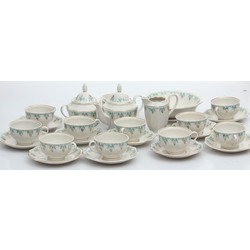 Porcelain set for 11 people