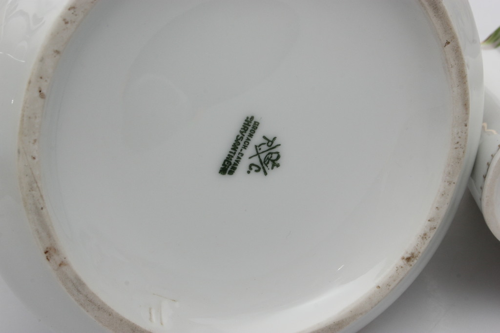 Porcelain set for six persons (not full)