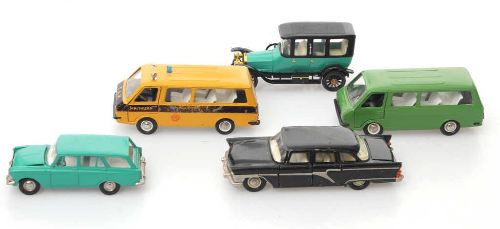 Car model set (5 pcs.)