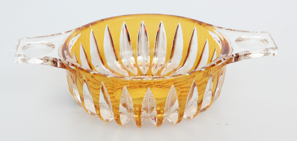 Decorative glass dish