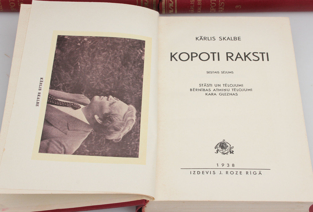  Kārlis Skalbe Collected articles 10 volumes