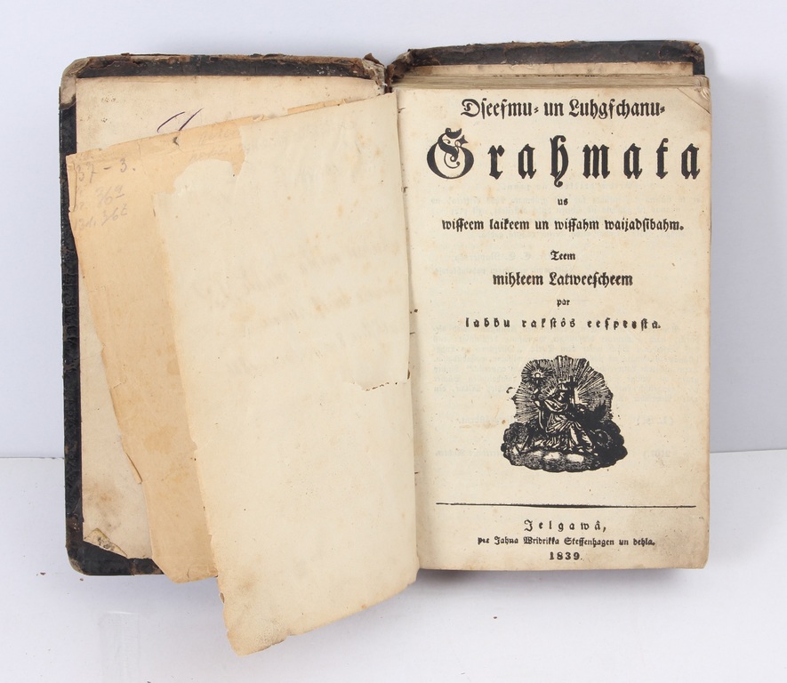 Song and prayer book in Latvian