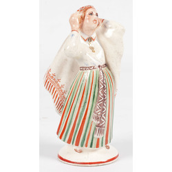 Porcelain figure “Girl of nations”