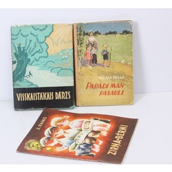 3 books -  J.Raiņa 
