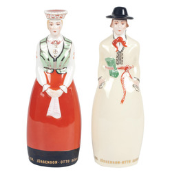 Porcelain decanter “Son and daughter of Nations”