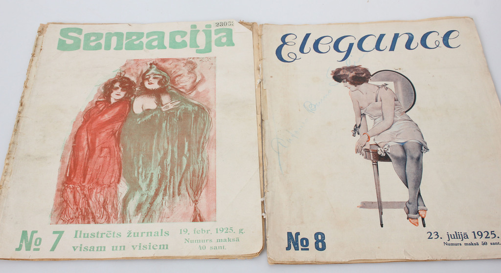 Elegance magazine, Senzacija magazine