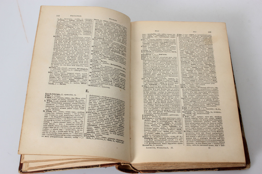 Russian-German and German-Russian dictionary