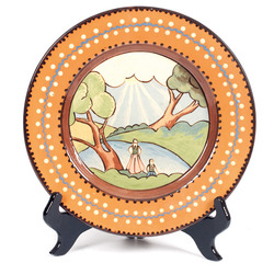 Ceramic decorative plate 