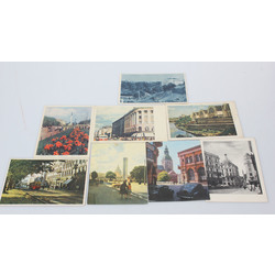 9 postcards - 