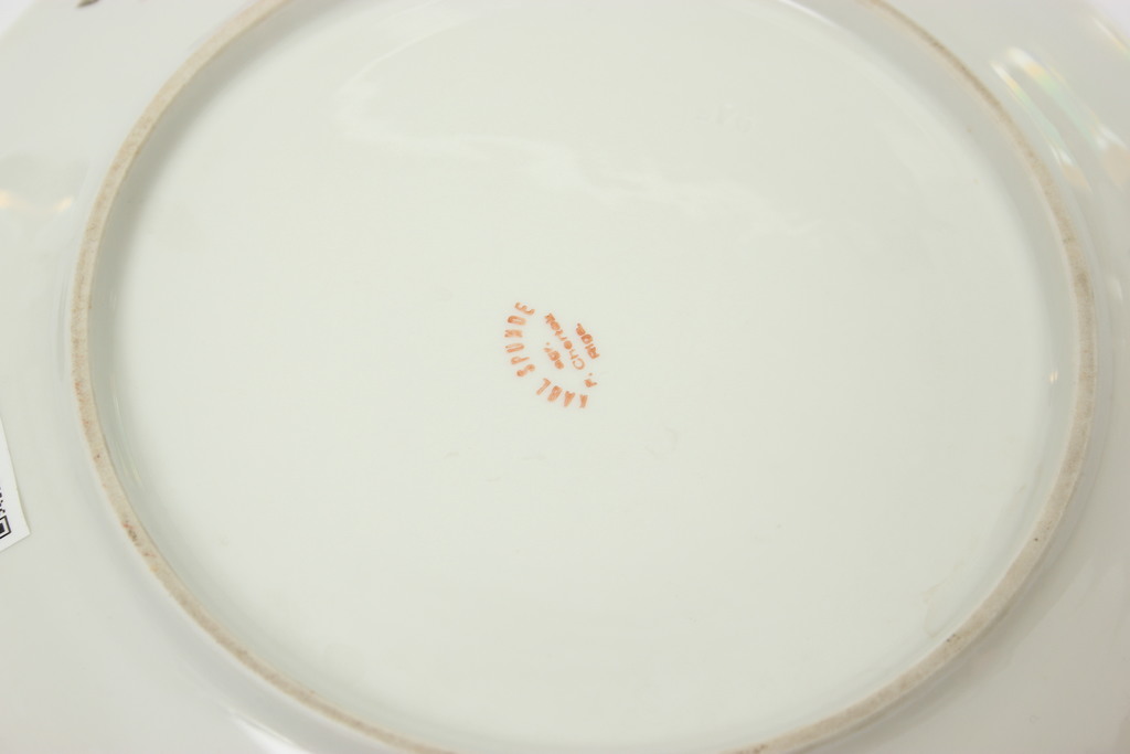 Decorative porcelain plates 