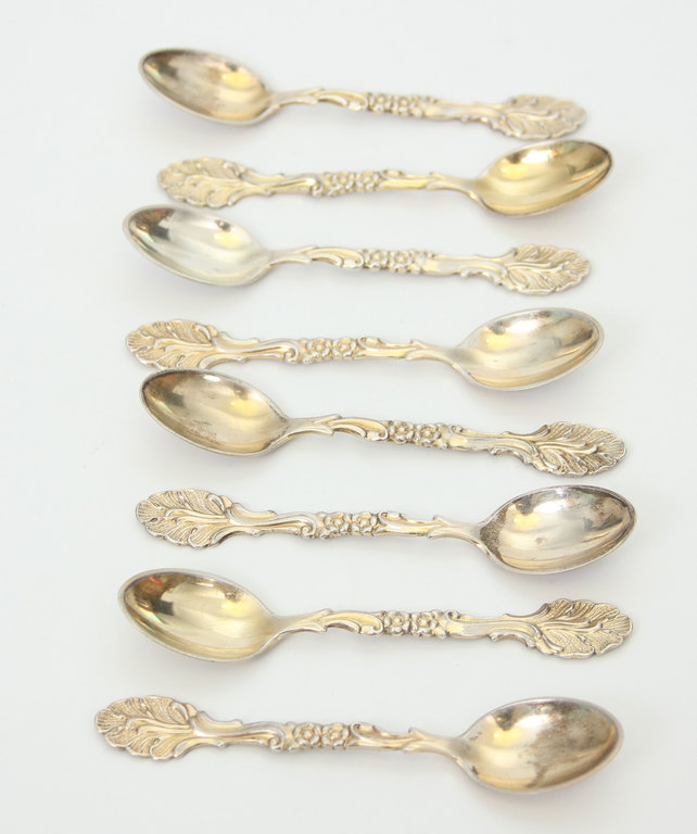 Silver spoons 8 pcs.